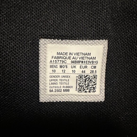 ⭐Converse Chuck Taylor All Star XXHi Pride Sz 12 Women Ultra-high Boots A15779C - Picture 9 of 9